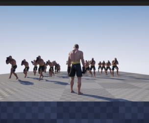Realistic Male Boxer Fighter Character Fully Rigged with Unreal Engine Project
