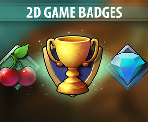 2D Game Badges