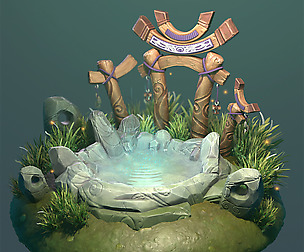Stylized Forest Shrine - Full Kit