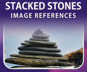 400 Stacked Stones References Pack – Vol 1
