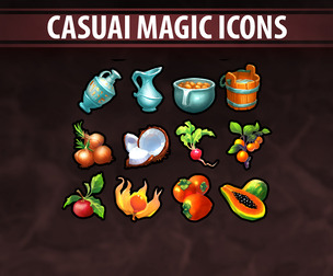 Casual Magic Icons