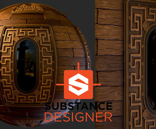 Stylized Ornamental Wood