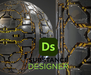 Stylized Sci-Fi Material