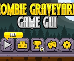 Zombie Graveyard - Game GUI