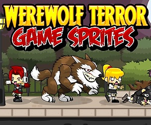 Werewolf Terror - Game Sprites