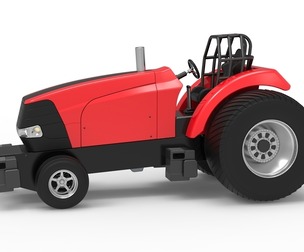 Pro Stock Pulling Tractor Version 6 Scale 1:25
