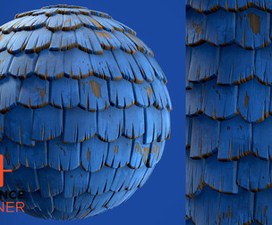 Stylized Roof Tiles