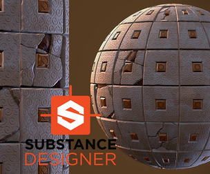 Stylized Tile with Damage