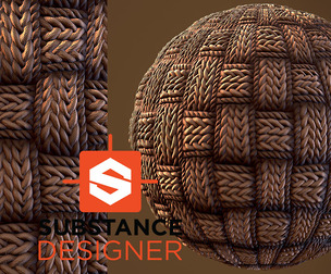 Stylized Fabric Material