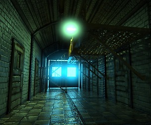 "The Halls of Bedlam" scene kit for Daz Studio