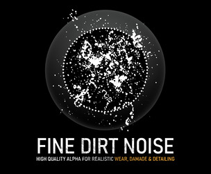 Fine Dirt Noise Alpha | High-Resolution Grunge Texture