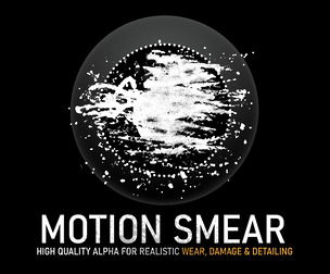 Motion Smear Alpha | High-Resolution Grunge Texture