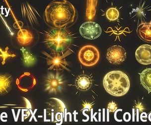 Unity Game VFX - Light Magic Effect