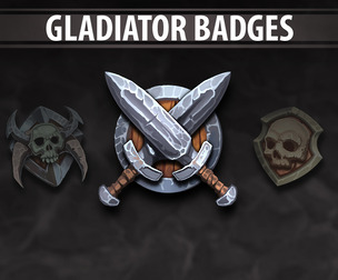 Gladiator Badges