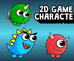 Enemy Monster Pack 2D Game Character Sprite