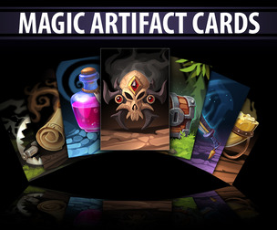 Magic Artifacts Cards