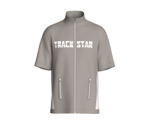 Men Letter Printed Zip-Up Jacket | Marvelous / Clo3d / obj / fbx