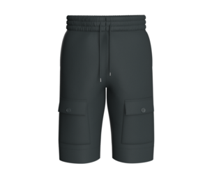 Men Elastic Waist Drawstring Shorts With Pockets | Marvelous / Clo3d / obj / fbx