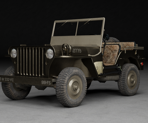 US Army Willys MB Jeep – Military Vehicle