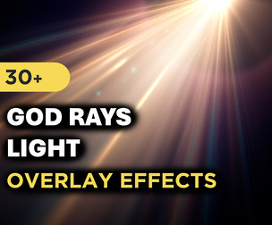30+ God Rays Light Overlay Effects
