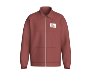 Men Zip-Up Collared Jacket | Marvelous / Clo3d / obj / fbx