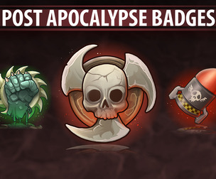 Post Apocalypse Badges