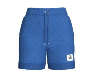 Girls High-Waisted Drawstring Denim Shorts | Marvelous / Clo3d / obj / fbx