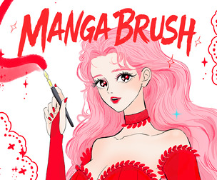 1000+ Shoujo Manga and Anime Brushes for Photoshop, Procreate, Clip Studio Paint Shojo Collection