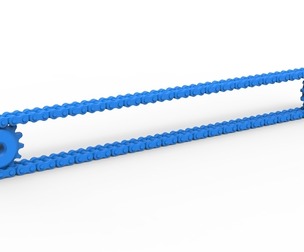 Chain drive Version 5 Scale 1:25