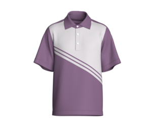 Men Turn-Down Striped Polo Shirt | Marvelous / Clo3d / obj / fbx