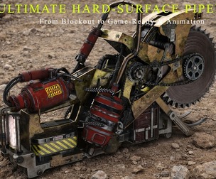 Industrial Plasma Saw – AAA Game-Ready 3D Asset / 3DModel + Full Tutorial