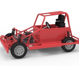New Zealand Ministock car Base Version 3 Scale 1:25