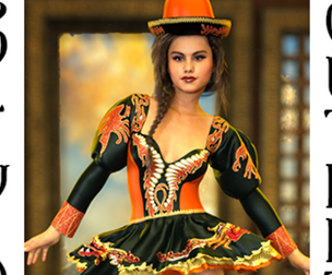 Bolivian Caporales For Genesis 8 Female