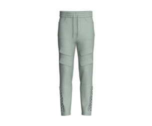 Men Lower Leg Lace-Up Pocket Pant | Marvelous / Clo3d / obj / fbx