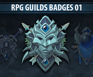 RPG Guilds Badges 01