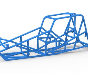Frame of Silver Crown Car Version 3 Scale 1:25