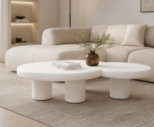 Original beton hard Table for coffee