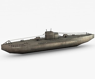 U-boat WWII Submarine