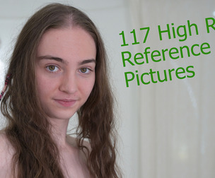 PRC198 - Nude posing in the white room