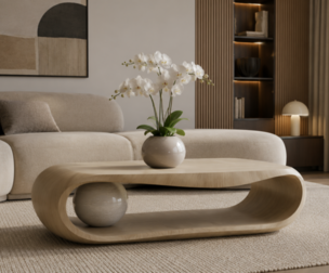 Original Wood coffee table set
