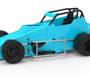 Pavement Sprint car Version 2 Scale 1:25