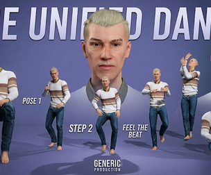 Realistic Casual Young Man in Sweater  Fully Rigged 3D Male Character with Expressions
