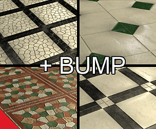 Marble floor pack