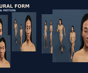 Realistic Adult Male Character Full Body Rigged 3D Human Avatar for Animation