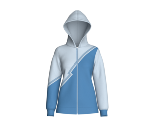 Girls Two Ton Zip-Up Hooded Jacket | Marvelous / Clo3d / obj / fbx