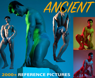 Ancient – 2000+ Male Figure Reference Pack