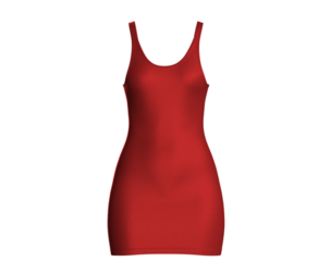 Girls Silk Sleeveless Party Dress | Marvelous / Clo3d / obj / fbx
