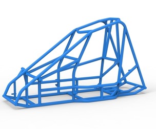 Frame of Quarter Midget Scale 1:16