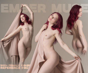 Ember Muse: 900+ Female Figure Reference Pack