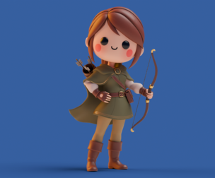 Robina Archer - Medieval Character